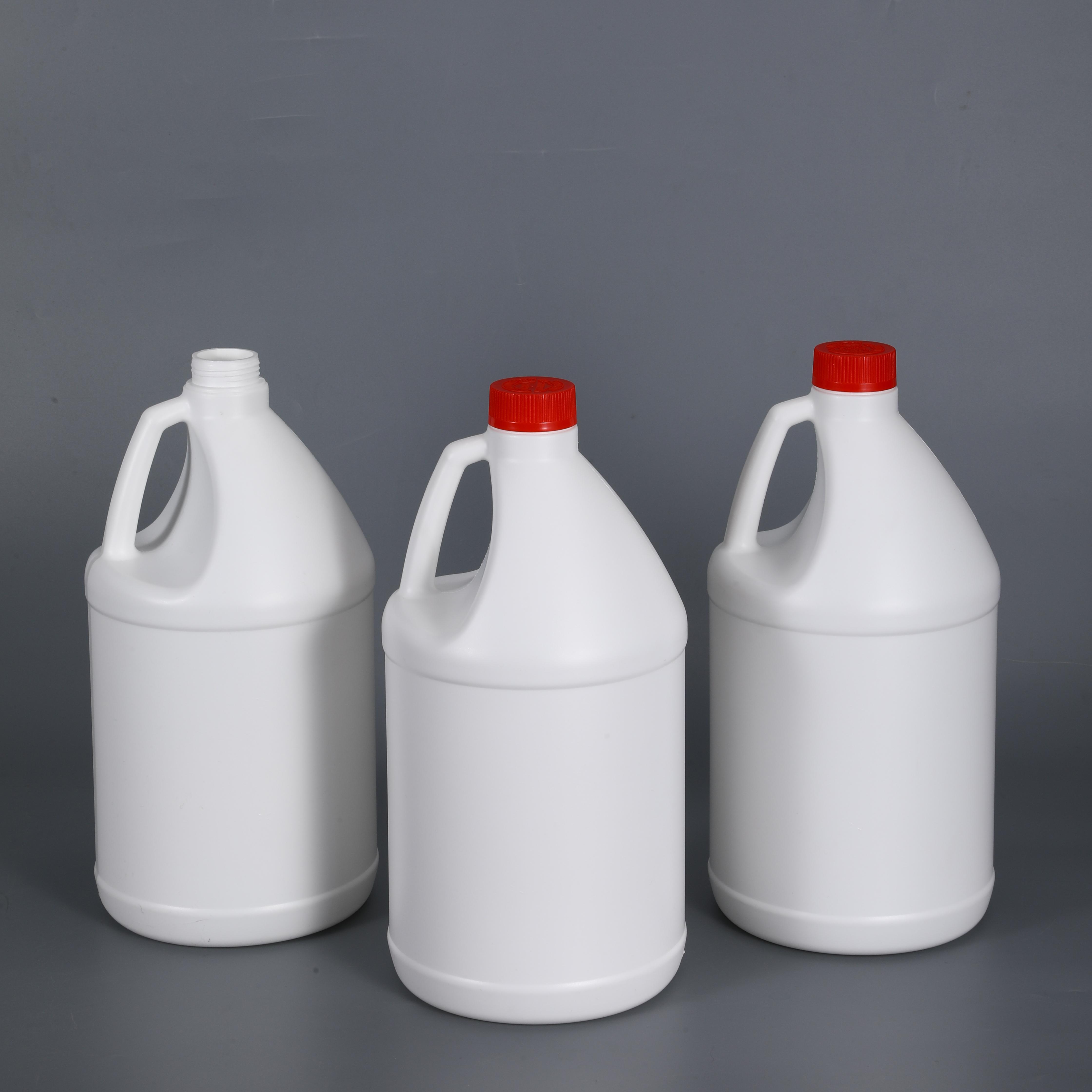 أباريق جالون HDPE شديدة التحمل سعة 4 لتر مع اتفاقية حقوق الطفل