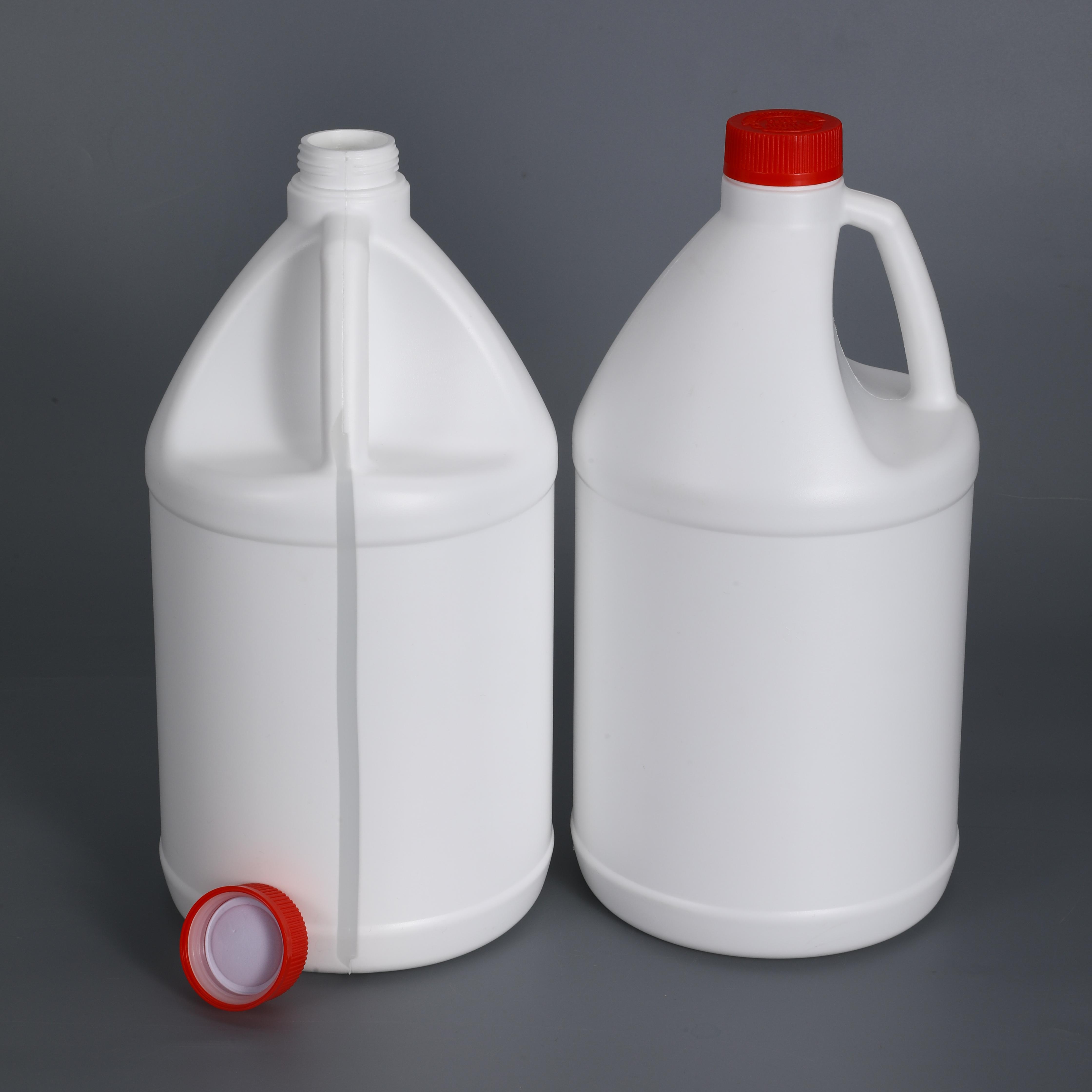 أباريق جالون HDPE شديدة التحمل سعة 4 لتر مع اتفاقية حقوق الطفل