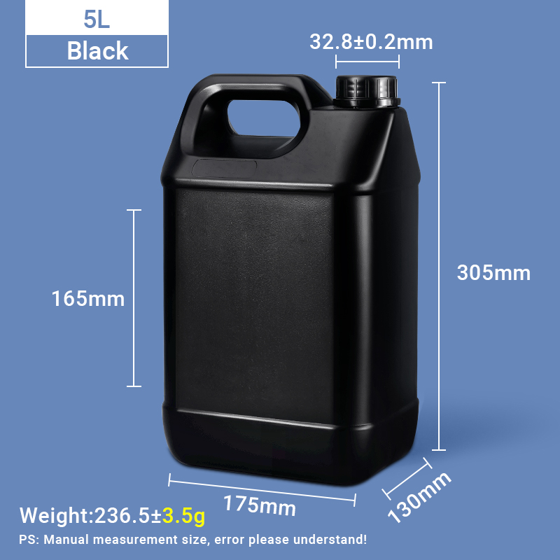5 لتر F نمط أباريق 5 لتر HDPE إبريق بلاستيك جركن بلاستيكي