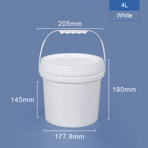 دلو بلاستيك 4L PP