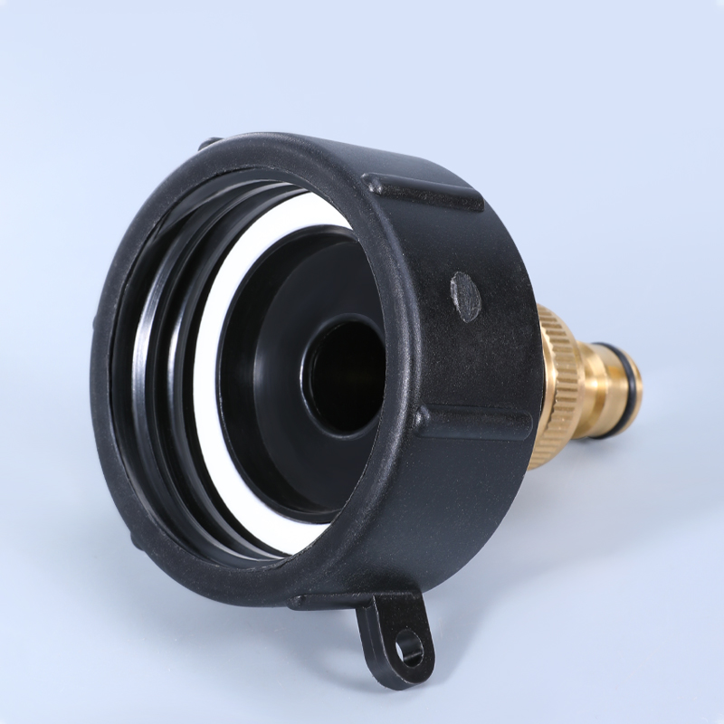 275-330 G IBC Tote Adapter 2 'npt to 3/4 خيط خشن خارج الموصل الخار