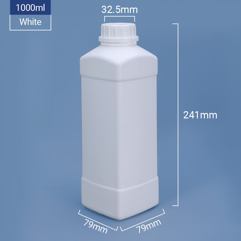 1000ml 1L FOOD GRADE REAKPRAIN SPIPP PLASY BUTTION