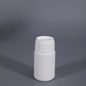 زجاجة HDPE&EVOH COEX ذات حاجز عالي 50 مل مع سدادة تحريضية بغطاء لولبي