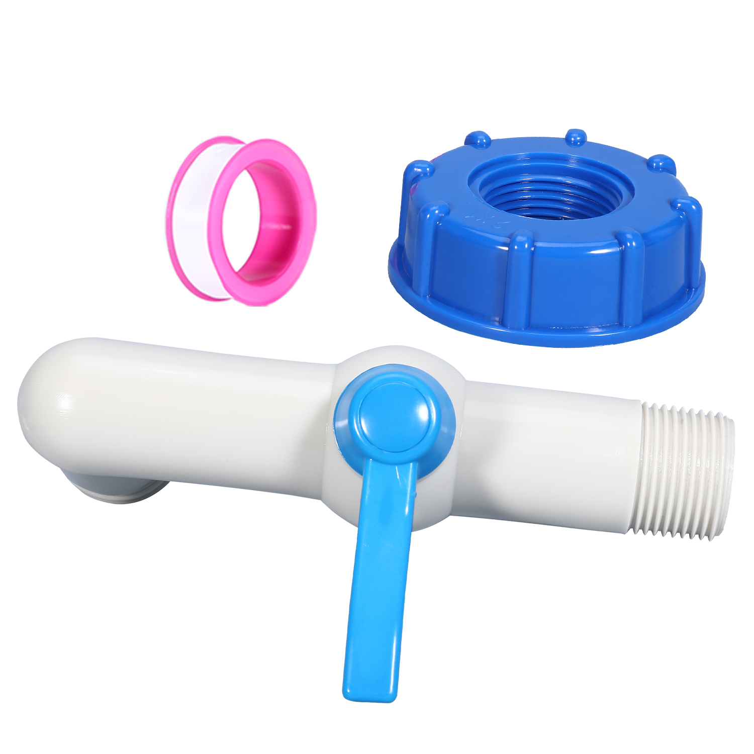 موصل الصنبور قطرات المطر لـ IBC Tank Garden Hose Adapter Adapter Water Valve