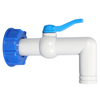 موصل الصنبور قطرات المطر لـ IBC Tank Garden Hose Adapter Adapter Water Valve