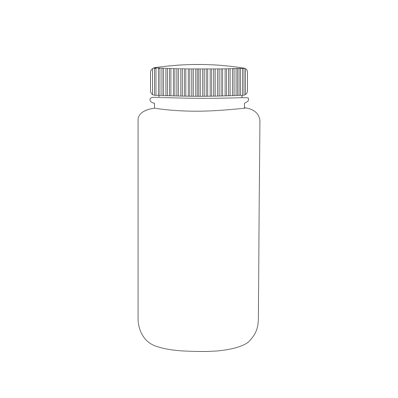 زجاجة PP (البولي بروبيلين).