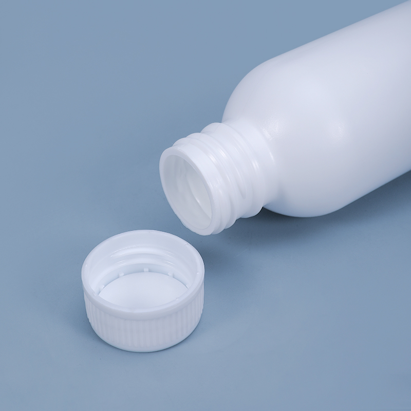 زجاجة HDPE مستديرة