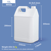 أباريق 10L F Style سعة 10 لتر إبريق بلاستيك HDPE جركن بلاستيكي