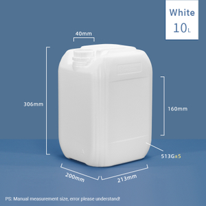 10L بلاستيك بلاستيك F -fluornated F style 2.5 جالون فولت زجاجة