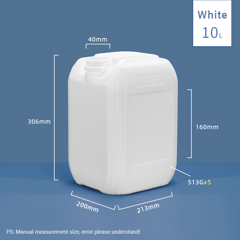 10L بلاستيك بلاستيك F -fluornated F style 2.5 جالون فولت زجاجة