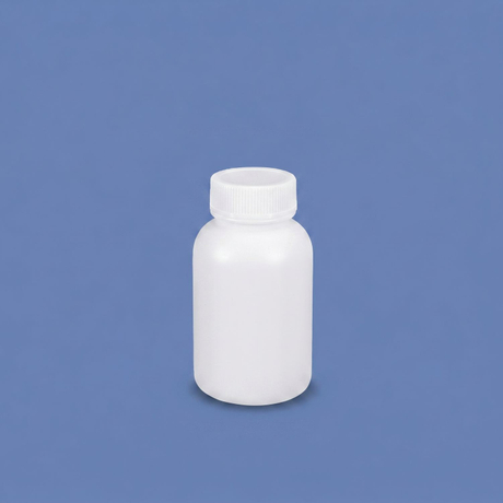 150ml HDPE Wide Mouth Plastic Bottle with Inner Cap Leakproof for Chemical Lab Use