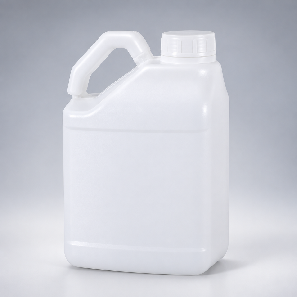 5L HDPE بلاستيك F نمط إبريق جيري مع مقبض جانبي