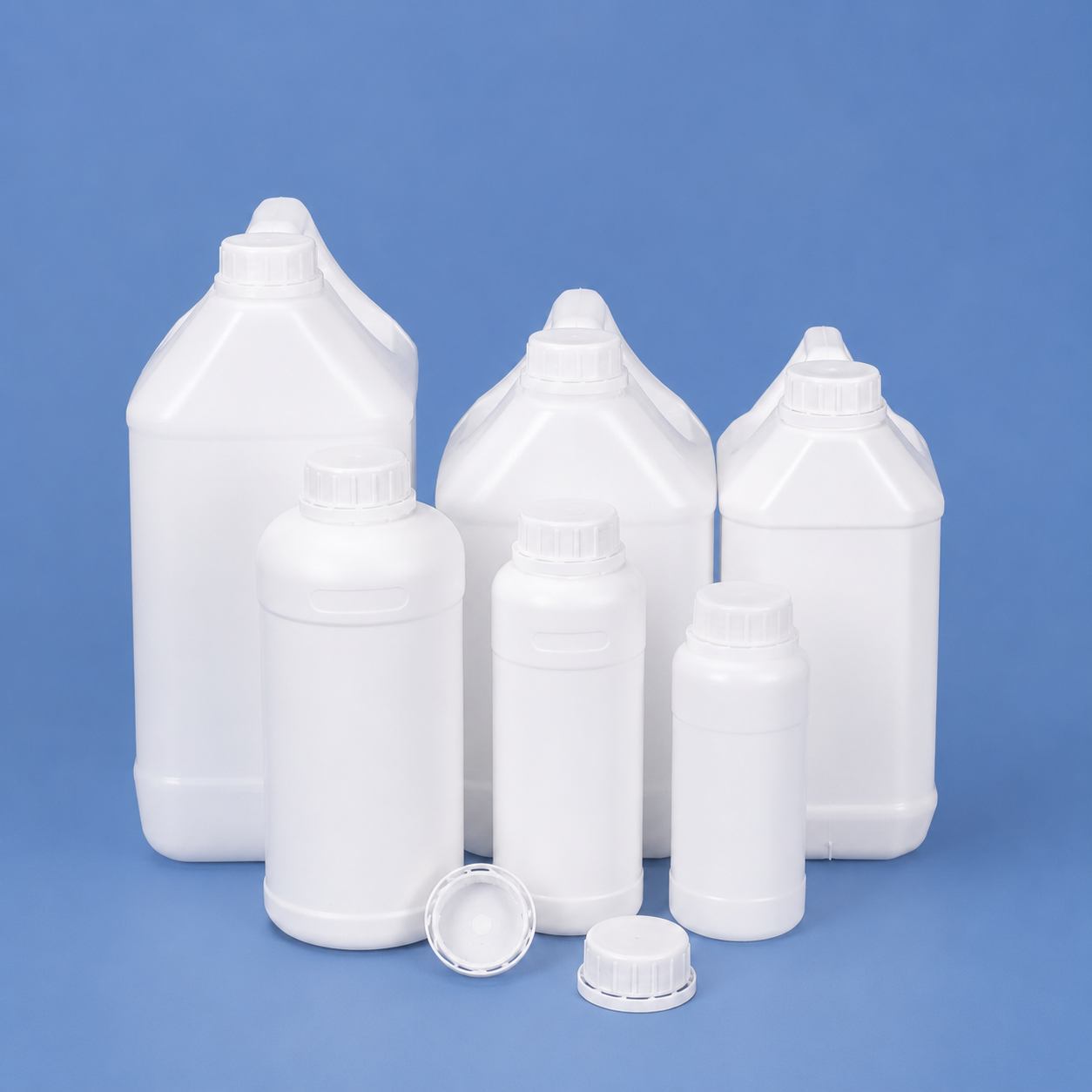 غطاء تنفيس HDPE لعلبة جيري بلاستيكية وزجاجة بلاستيكية مستديرة