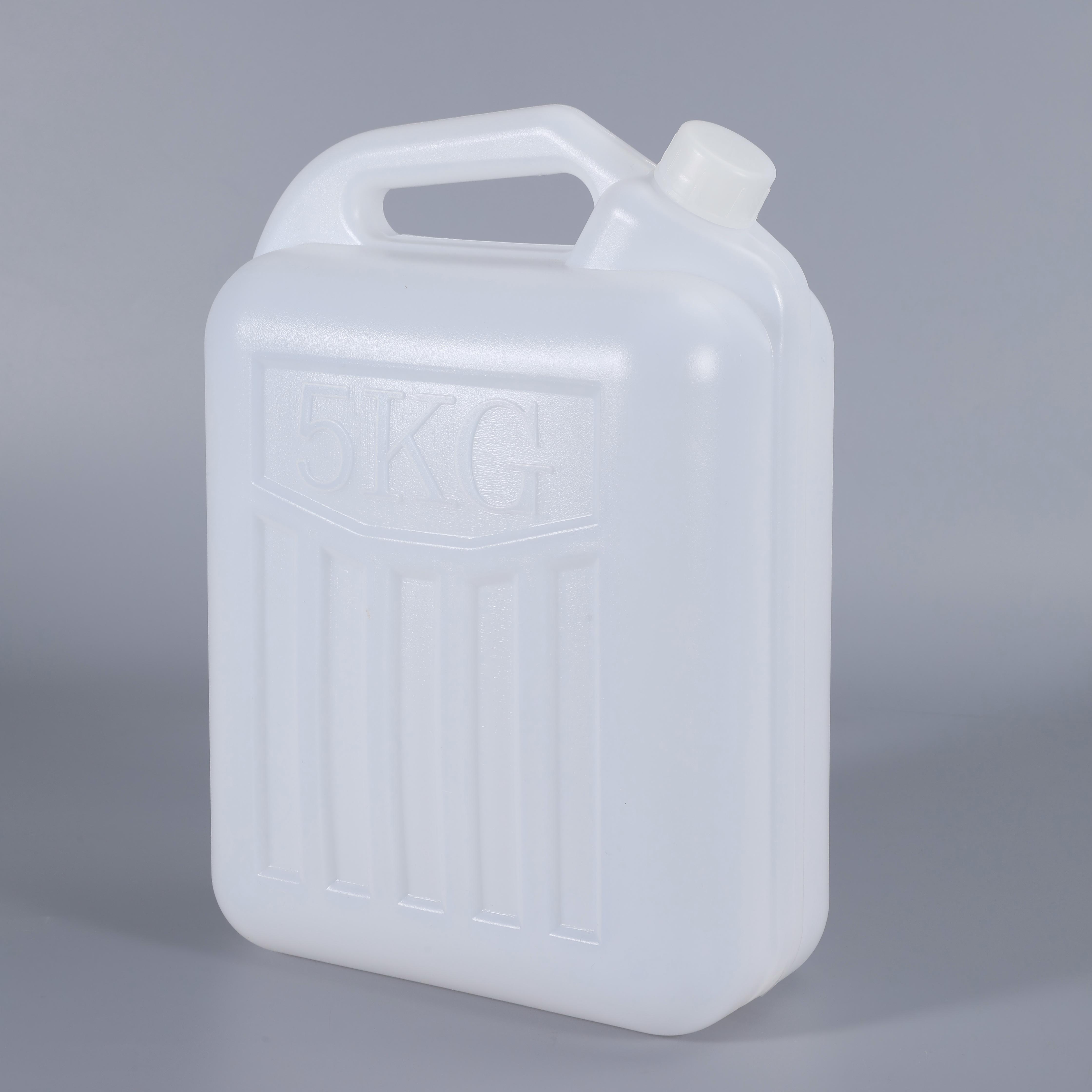 5L F نمط أباريق 5 لتر الغذاء الصف PE النبيذ البلاستيك جيري يمكن