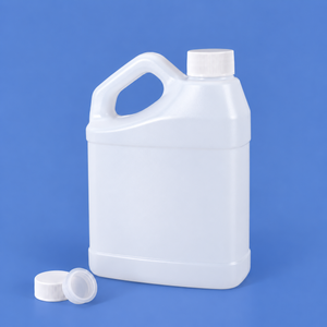 500 مل F نمط أباريق شفافة الغذاء الصف HDPE النبيذ البلاستيك جيري يمكن